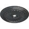 Ekena Millwork Viceroy Ceiling Medallion (Fits Canopies up to 4 7/8"), 35 1/8"OD x 4 7/8"ID x 2 1/2"P, Pewter CM35VIPES - alternate 3